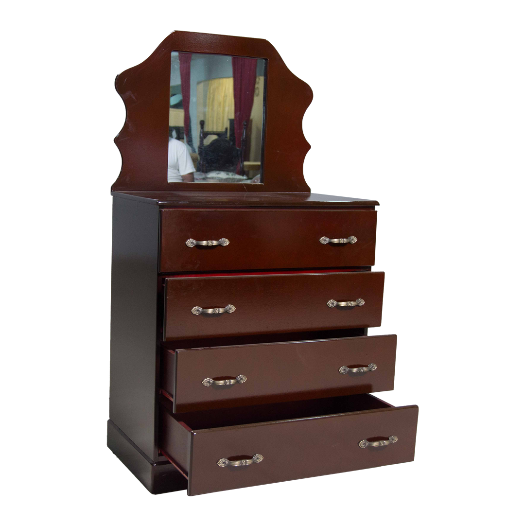 Chest Of Drawers With Mirror 4 Drawer Modern Industries Limited